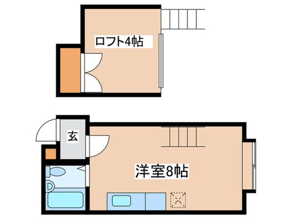 ハイツポンムの物件間取画像